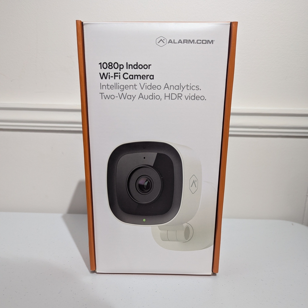 BNIB ADC V523X Alarm.com 1080p Indoor Wi-fi Camera With HDR and 2-Way Audio